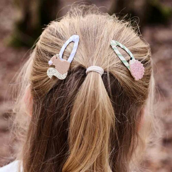 Barrettes Enchanted Forest Friends Clips