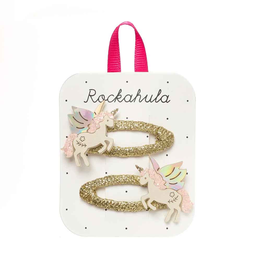Barrettes Magical Unicorn Clips