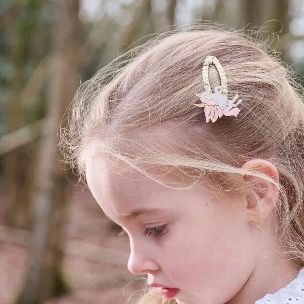Barrettes Magical Unicorn Clips – Image 2