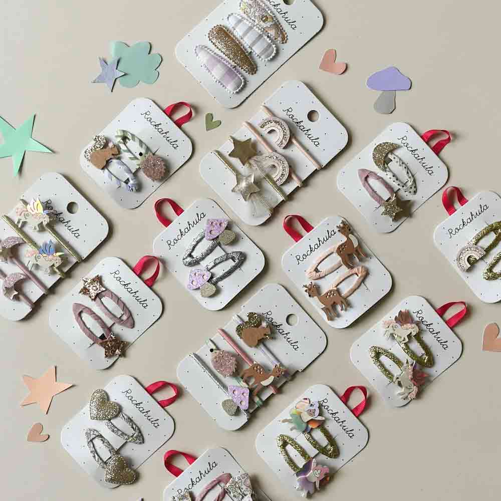 Barrettes Shimmer Star Clips – Image 3