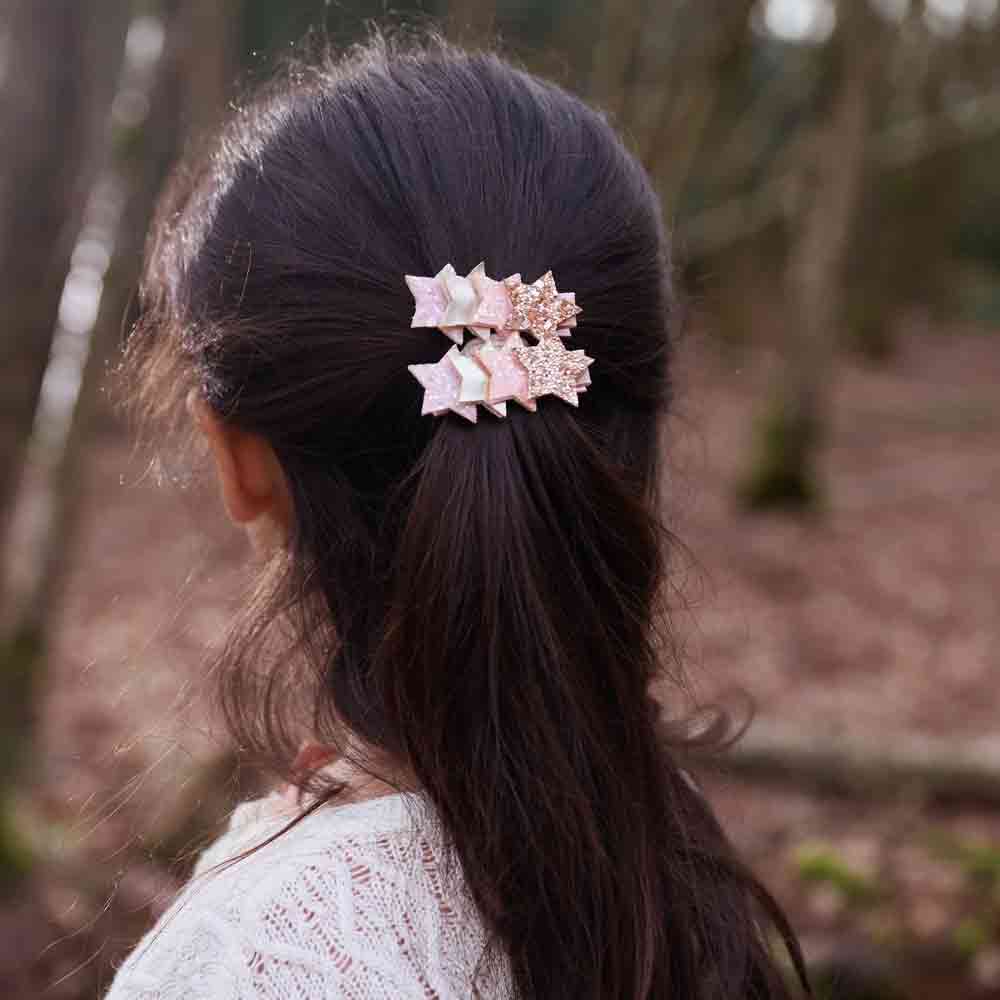 Barrettes Shimmer Star Clips – Image 2