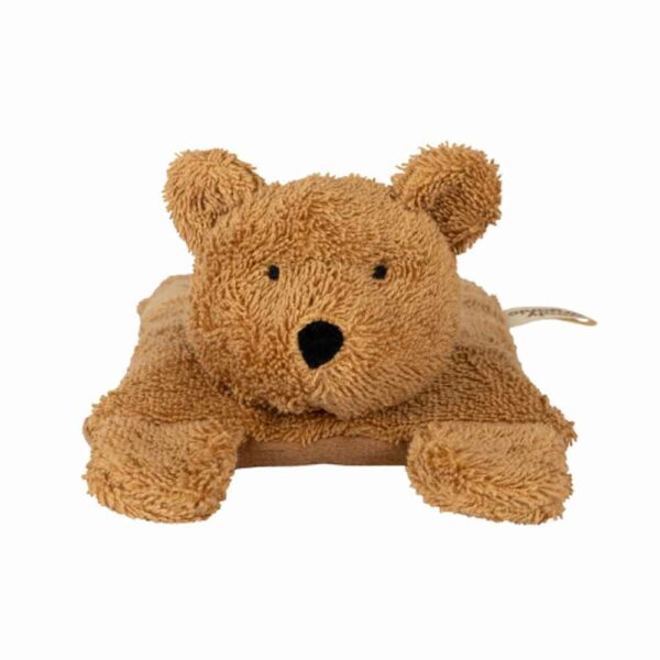 Caramel Teddy hot water bottle