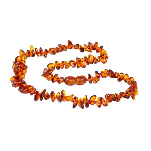 Amber Necklace - Brown