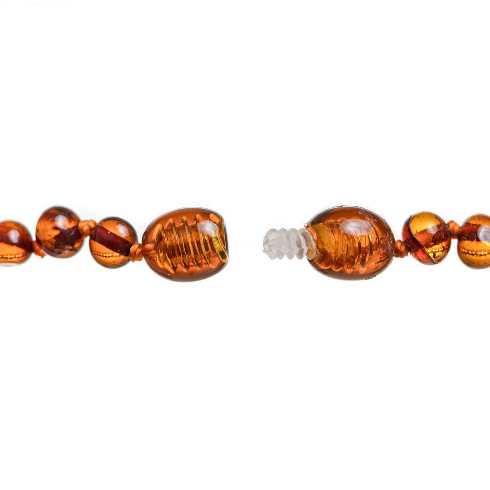 Amber Necklace - Brown - Image 3