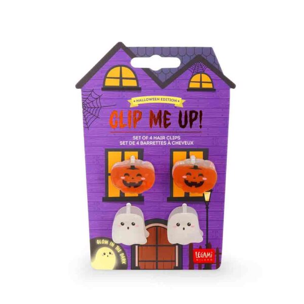 Set de 4 mini pinces cheveux