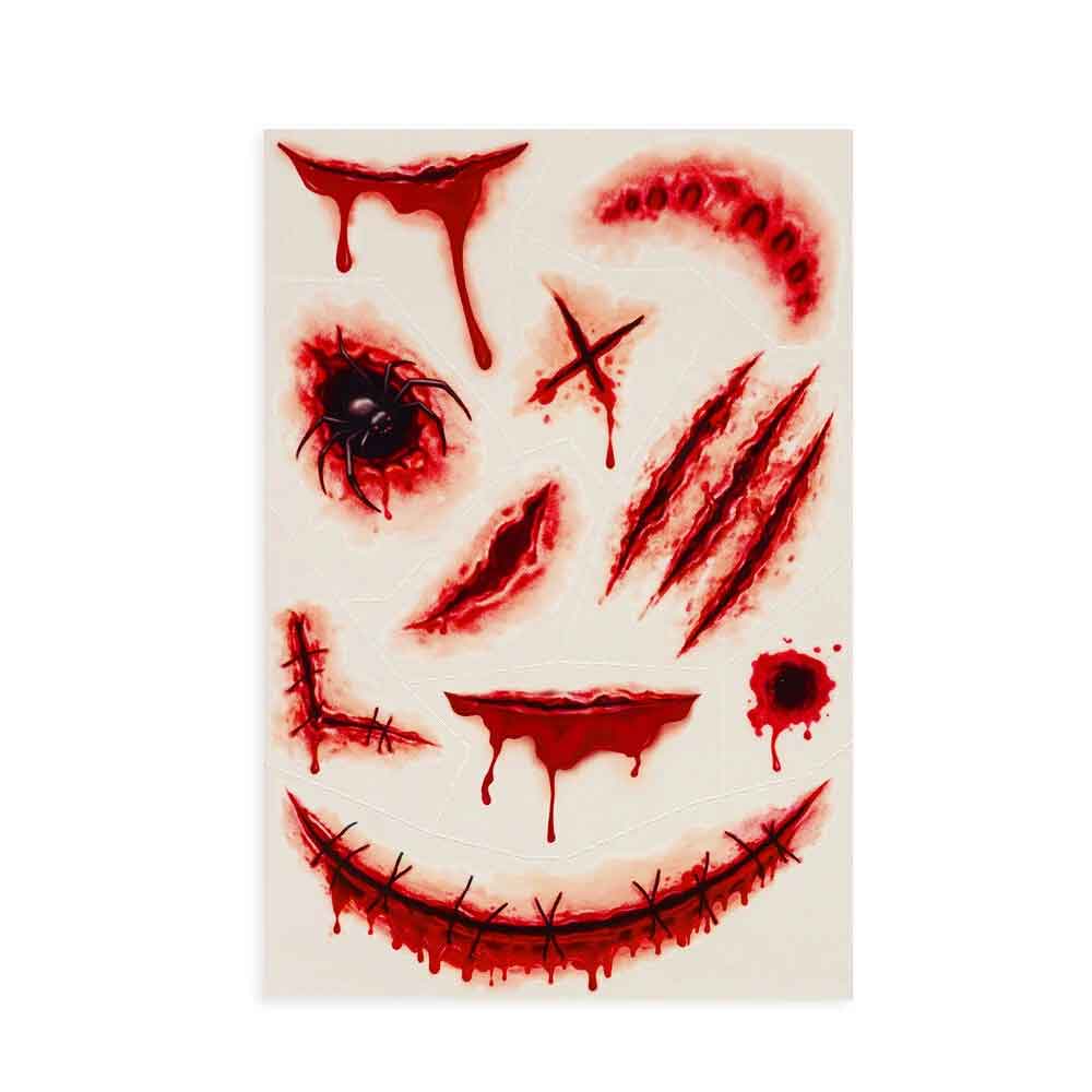 Tatouages temporaires Scar Face – Image 4