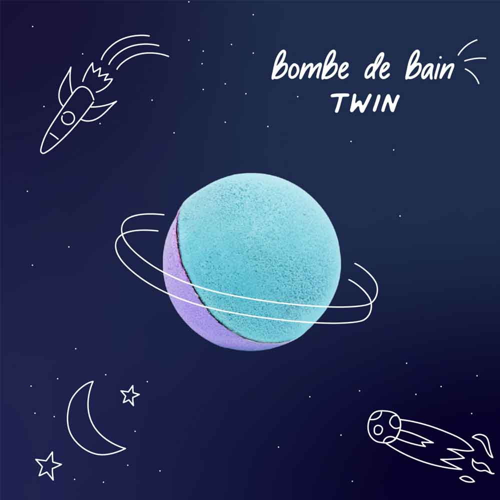 Blue and Purple Bath Bombs x2 - Image 2