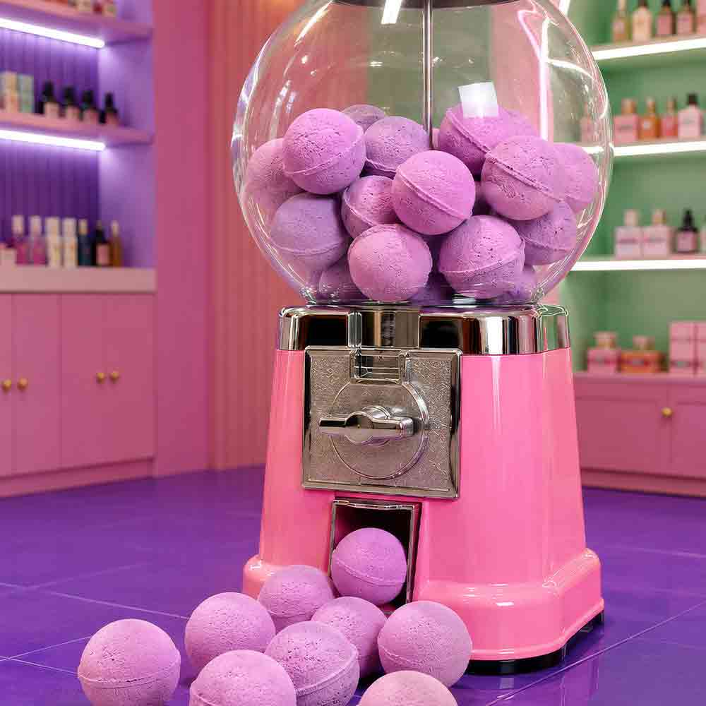 Berry Bloom Mini Effervescent Bath Balls - Image 4