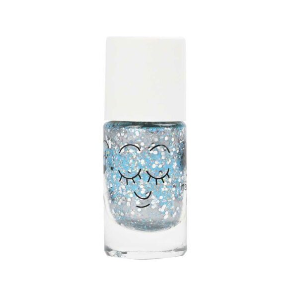 Vernis eau Luna Bleu paillette