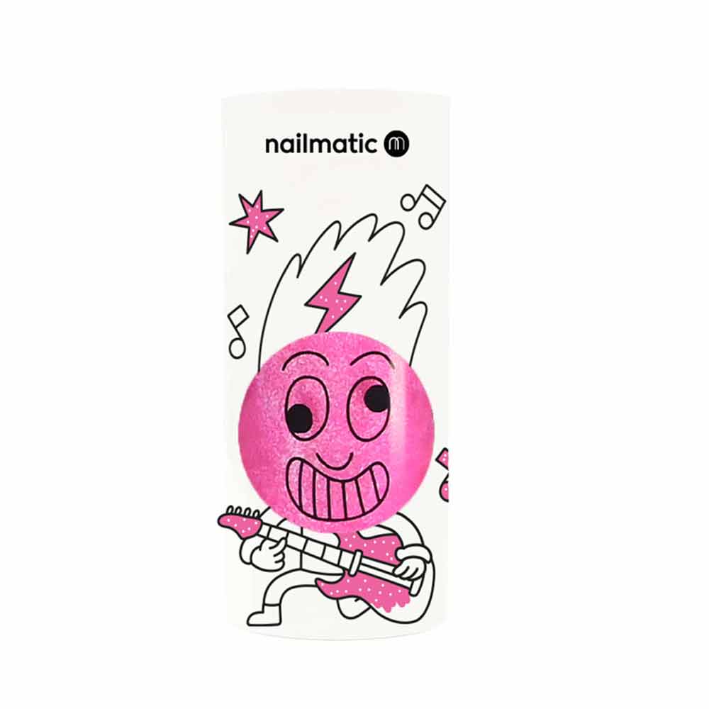 Water polish Pinky Pink neon sequin - Image 3