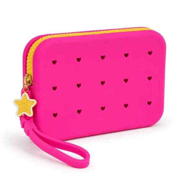 Pochette nomade en silicone + 3 charmes